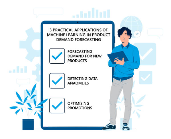 Machine Learning For Product Demand Forecasting Cartoon