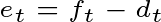 Forecast Accuracy Formula