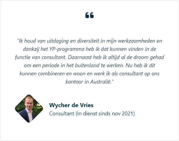 Wycher De Vries Slimstock Testimonial Slimstock Young Professional Programma